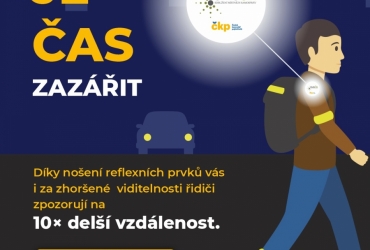 Buďte na silnici vidět - Je čas zazářit