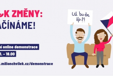 ROK ZMĚNY - 16.11.2020 od 18:00 h online demonstrace za demokracii