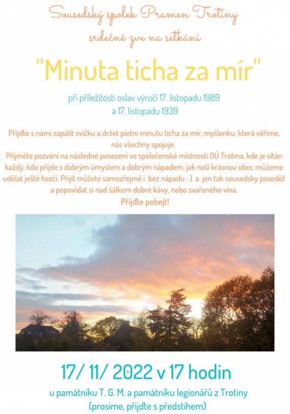 Minuta ticha za mír