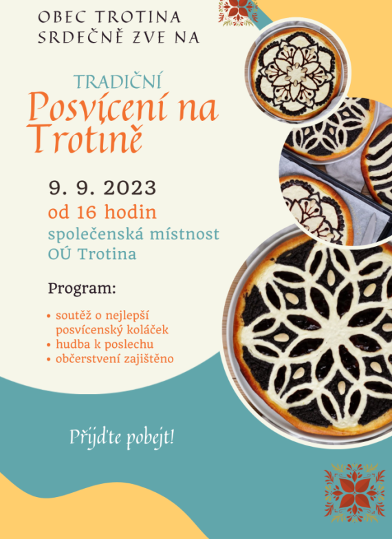 TRADIČNÍ POSVÍCENÍNA TROTINĚ 